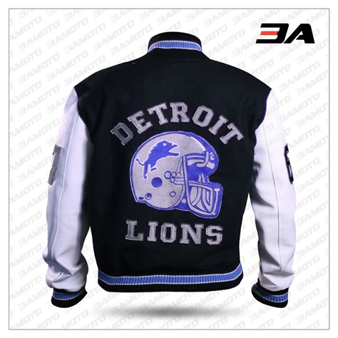 detroit lions 67 varsity jacket